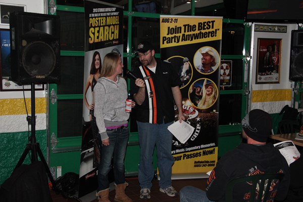View photos from the 2013 Sturgis Buffalo Chip Poster Model Search - Quaker Steak and Lube, Rapid City Photo Gallery